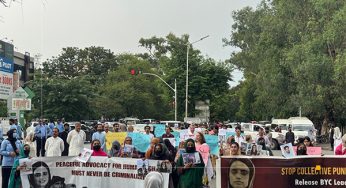 Baloch families protest for missing persons, release of BYC leaders crosses 51st Day in Islamabad