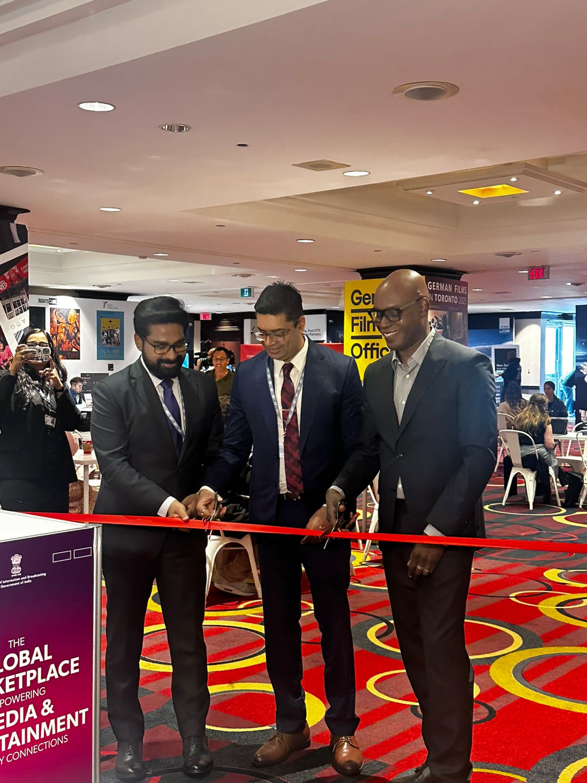 Bharat Pavilion inaugrated at Toronto International Film Festival 2025, marks debut of WAVES Bazaar in North America