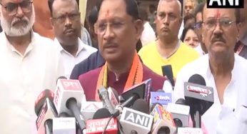 Chhattisgarh CM Vishnu Deo Sai conducts aerial survey to review situation in flood-hit Bastar, Dantewada