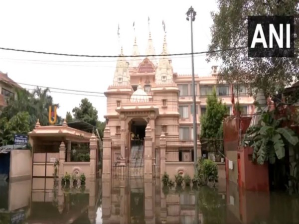 Delhi: Yamuna water submerges Shree Swaminarayan Mandir in Civil Lines