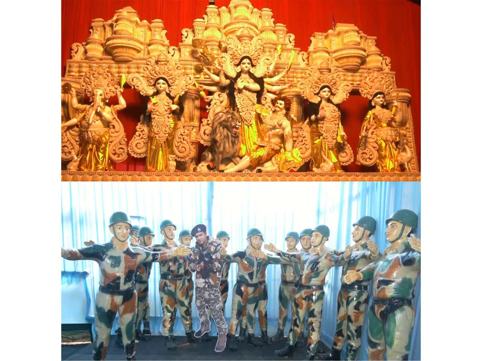Durga Puja 2025: Guwahati's Chatribari Sarbajanin Debopujasthan Samity pay tribute to Indian soldiers at Durga Pandal