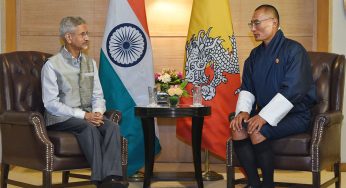 EAM Jaishankar meets Bhutan PM Tshering Tobgay in Delhi