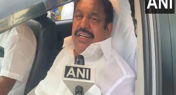 Edapaddi K Palaniswami holds meeting with AIADMK senior leaders in Dindigul
