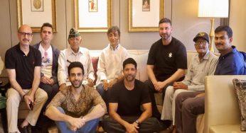 In pics: Farhan Akhtar meets surviving heroes of the Battle of Rezang La