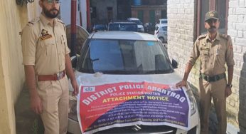J-K: Police attach vehicle under UAPA in Anantnag