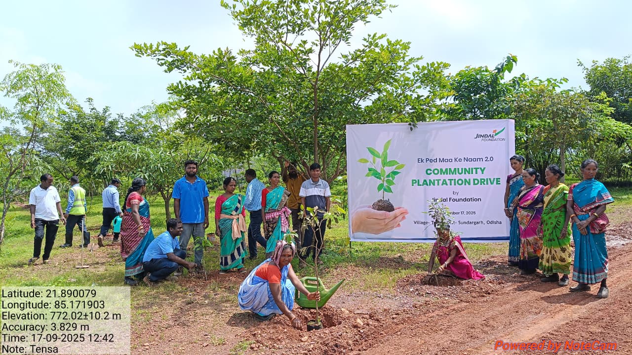 Jindal Foundation Joins 'Ek Ped Maa Ke Naam 2.0', Plants Over 75,000 Saplings Across India to Mark Hon'ble Prime Minister Narendra Modi's 75th Birthday