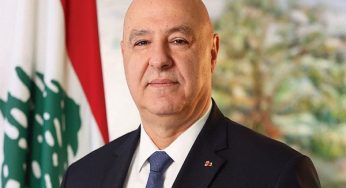 Lebanese President calls on US to support Israeli withdrawal; ensure exclusive state control of weapons
