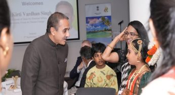 MoS Kirti Vardhan Singh interacts with Indian community in Iceland