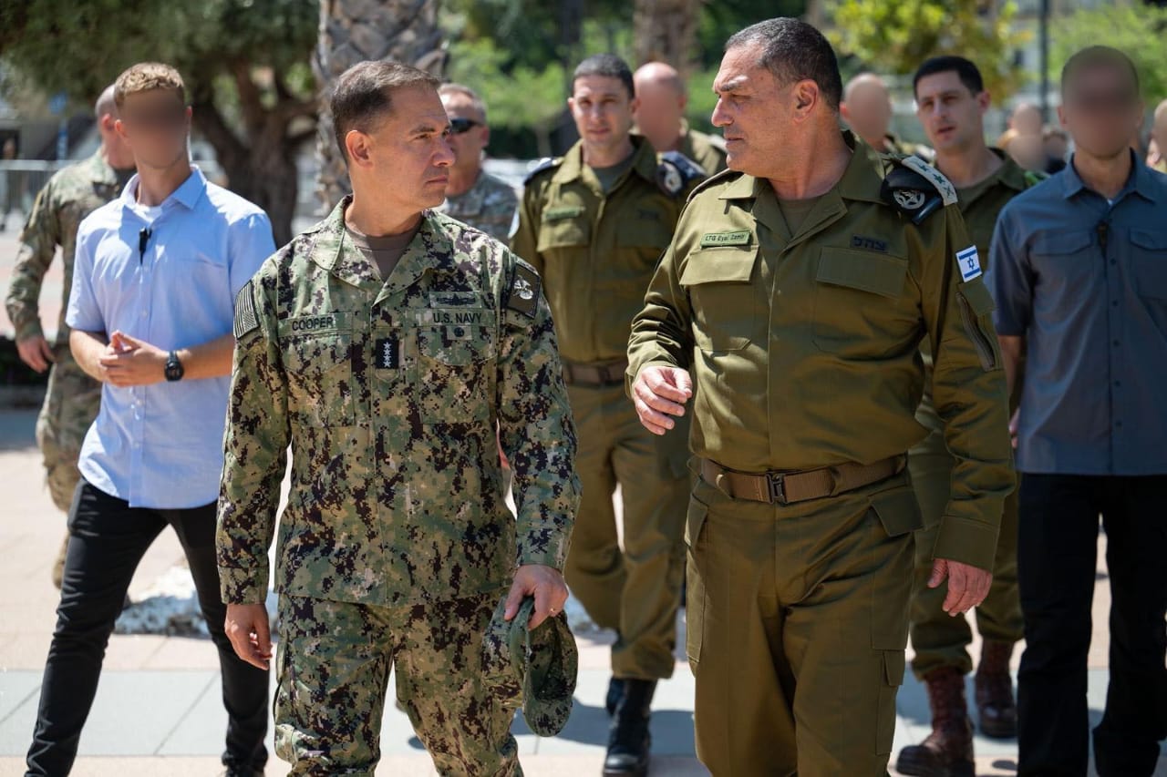 New US CENTCOM Chief Admiral Brad Cooper completes first visit to Israel