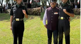 Pathankot's Deepit Sharma commissioned as Lieutenant in Indian Army