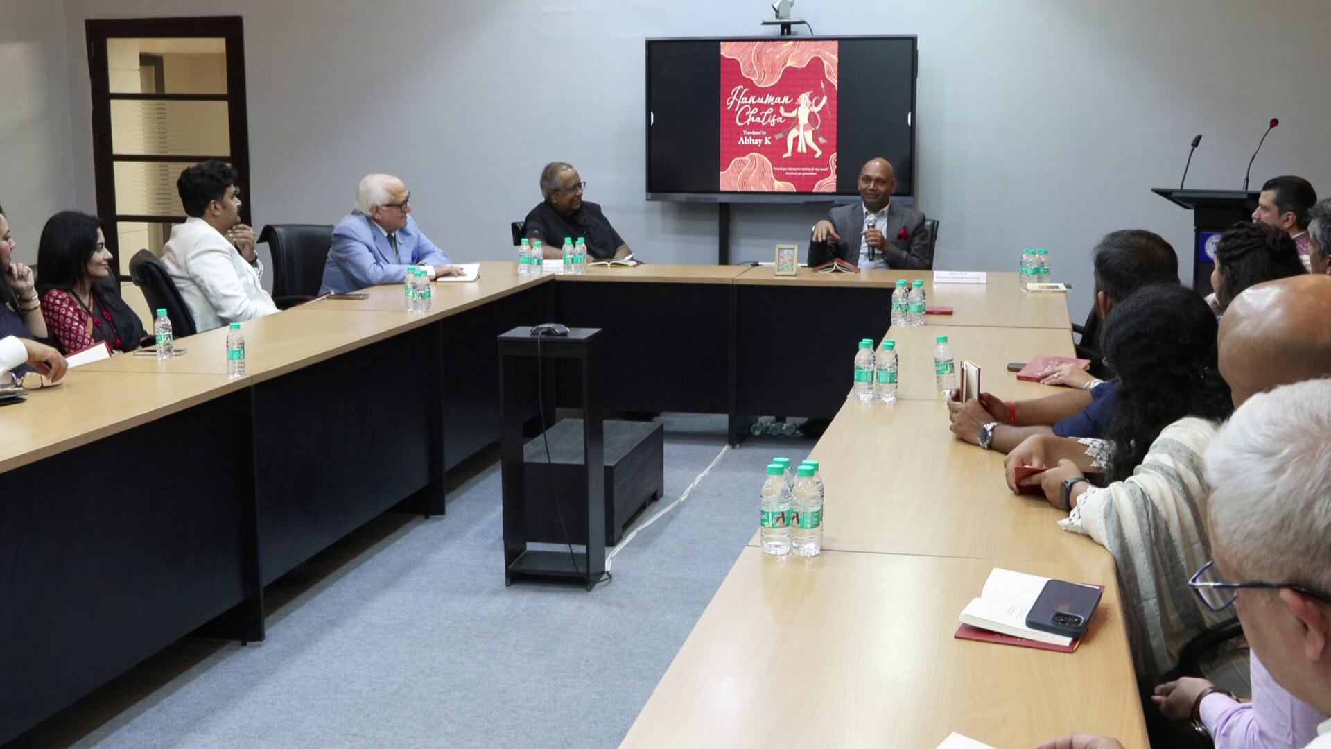 Poet-Diplomat Abhay K brings poetic grace to Hanuman Chalisa