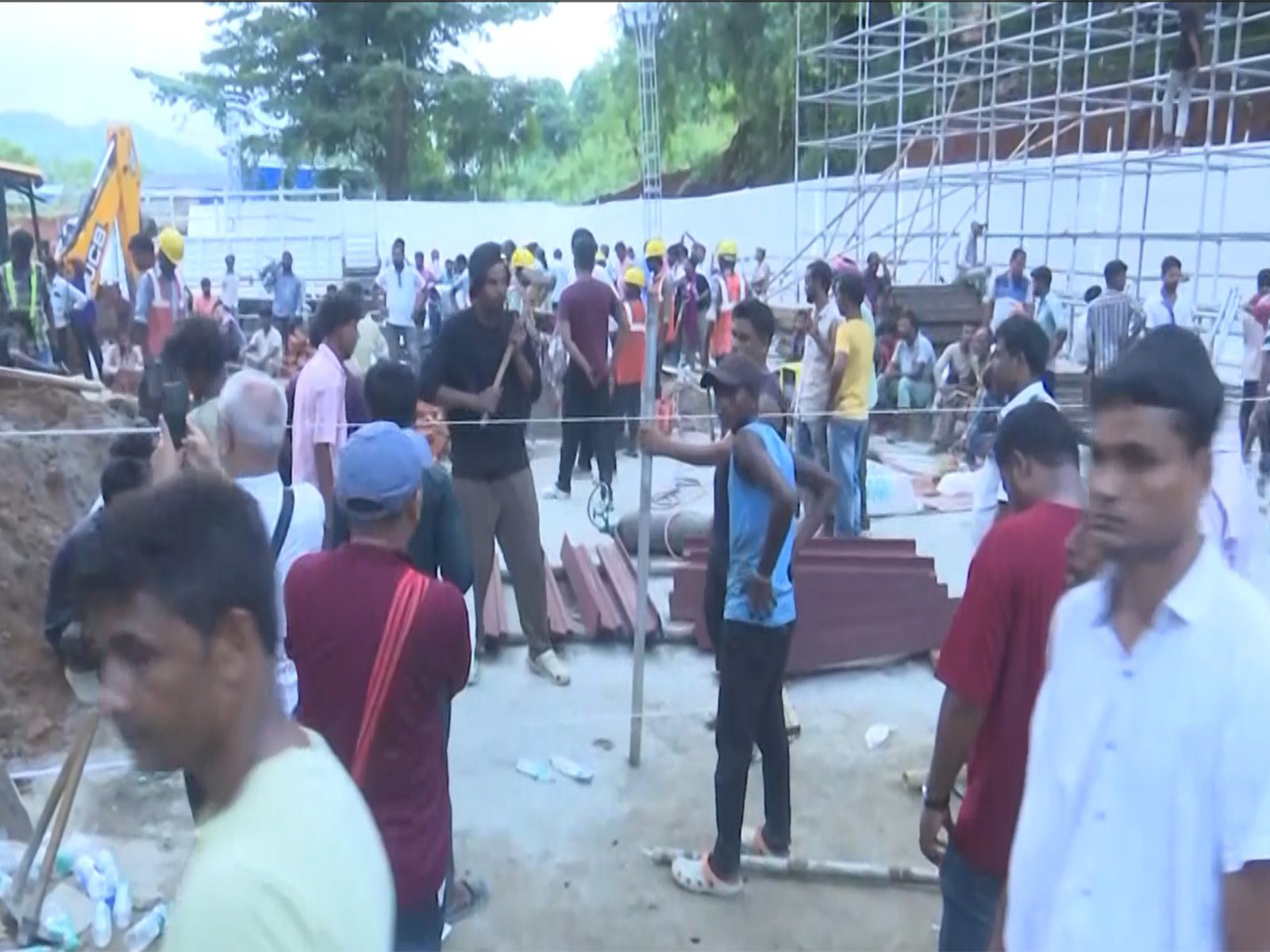 Preparations underway at Kamarkuchi village for last rites of singer Zubeen Garg