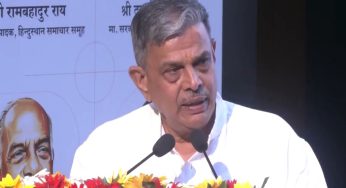 RSS Sarkaryawah Dattatreya Hosable admitted to Jodhpur AIIMS following elevation in BP