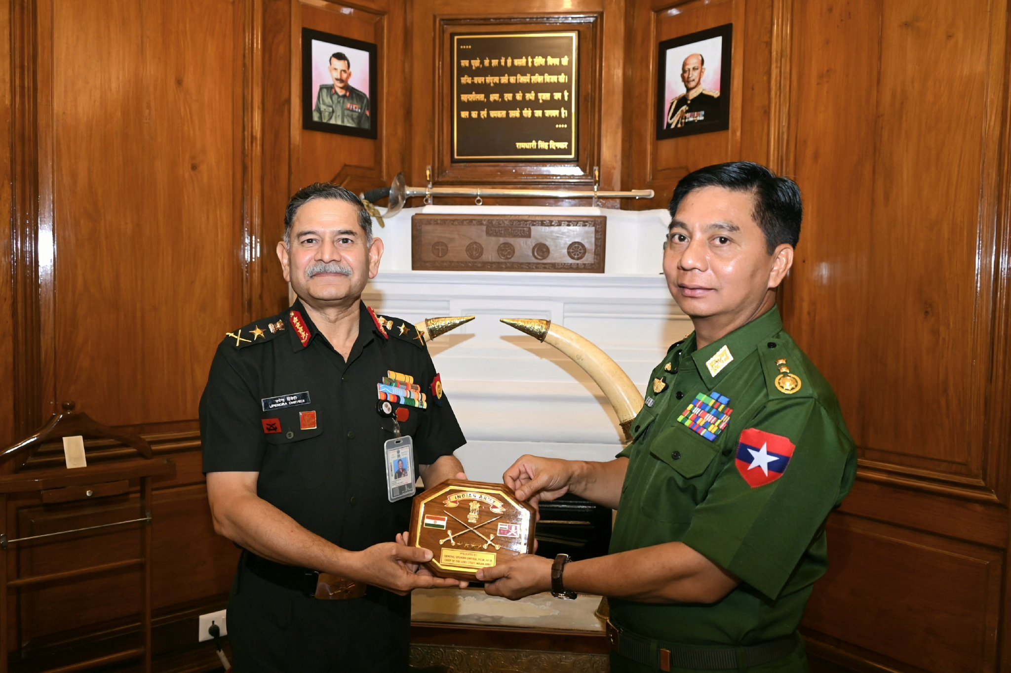 Upendra Dwivedi meets Myanmar Army Commander, discusses ways to adavance bilateral defence cooperation