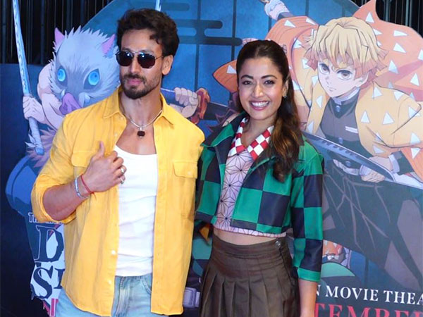 When Bollywood met anime: Tiger Shroff, Rashmika Mandanna attend 'Demon Slayer: Infinity Castle' fan screening