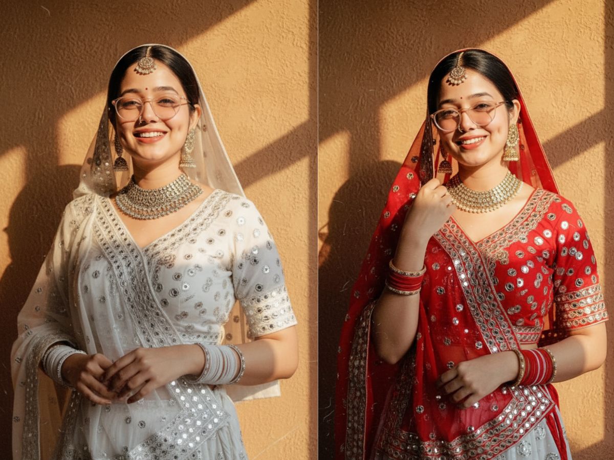 Smiles in red & White