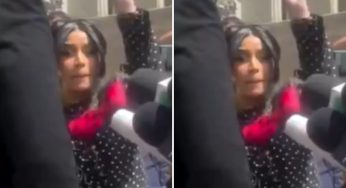 Caught On Cam: Cardi B Angrily Throws A Pen At A Man Questioning If Her Ex-Husband Made Her Pregnant Again