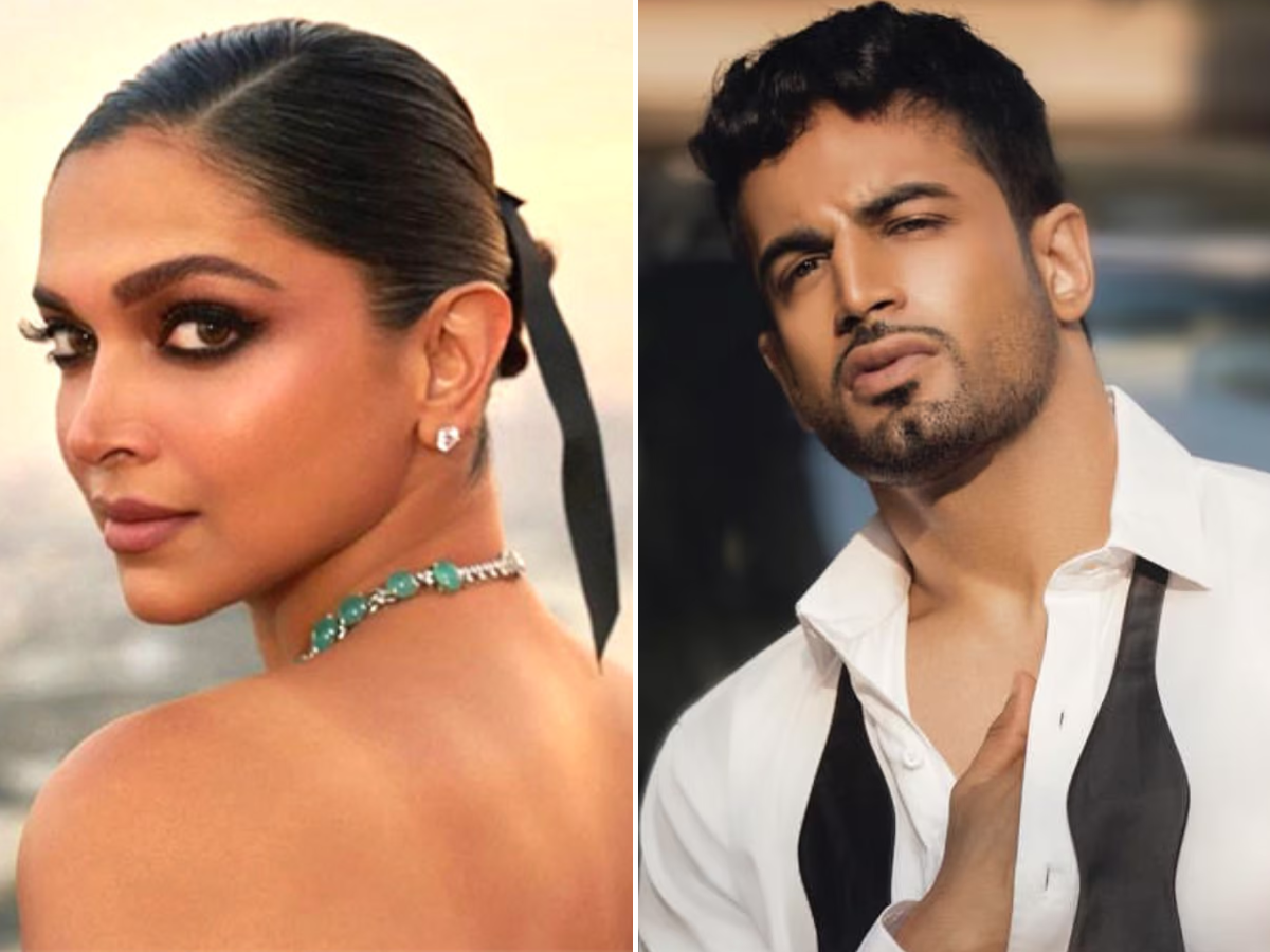 Deepika Padukone with Upen Patel