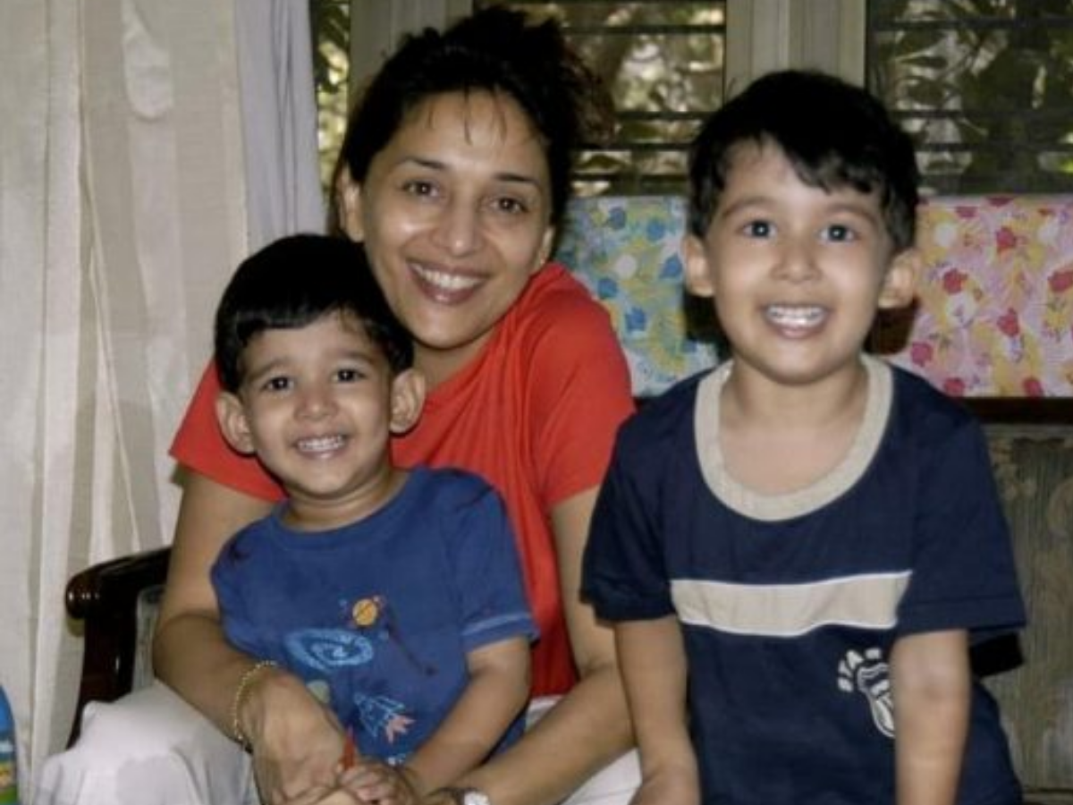 Madhuri Dixit Nene- Pregnant at age 37 and then at 39