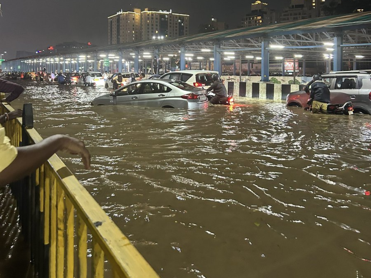 Waterlogging In Gurgaon
