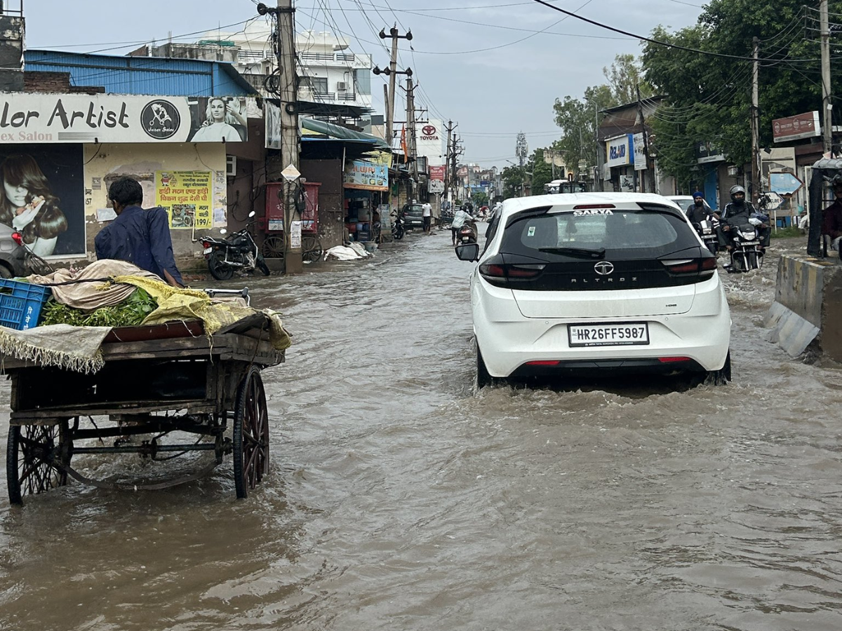 Gurgaon Waterlogging