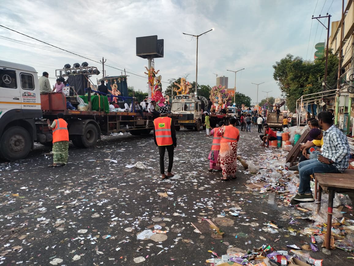 Ganesh Immersion In Hyderabad Continues: Over 2.18 Lakh Idols Immersed, Thousands More Await