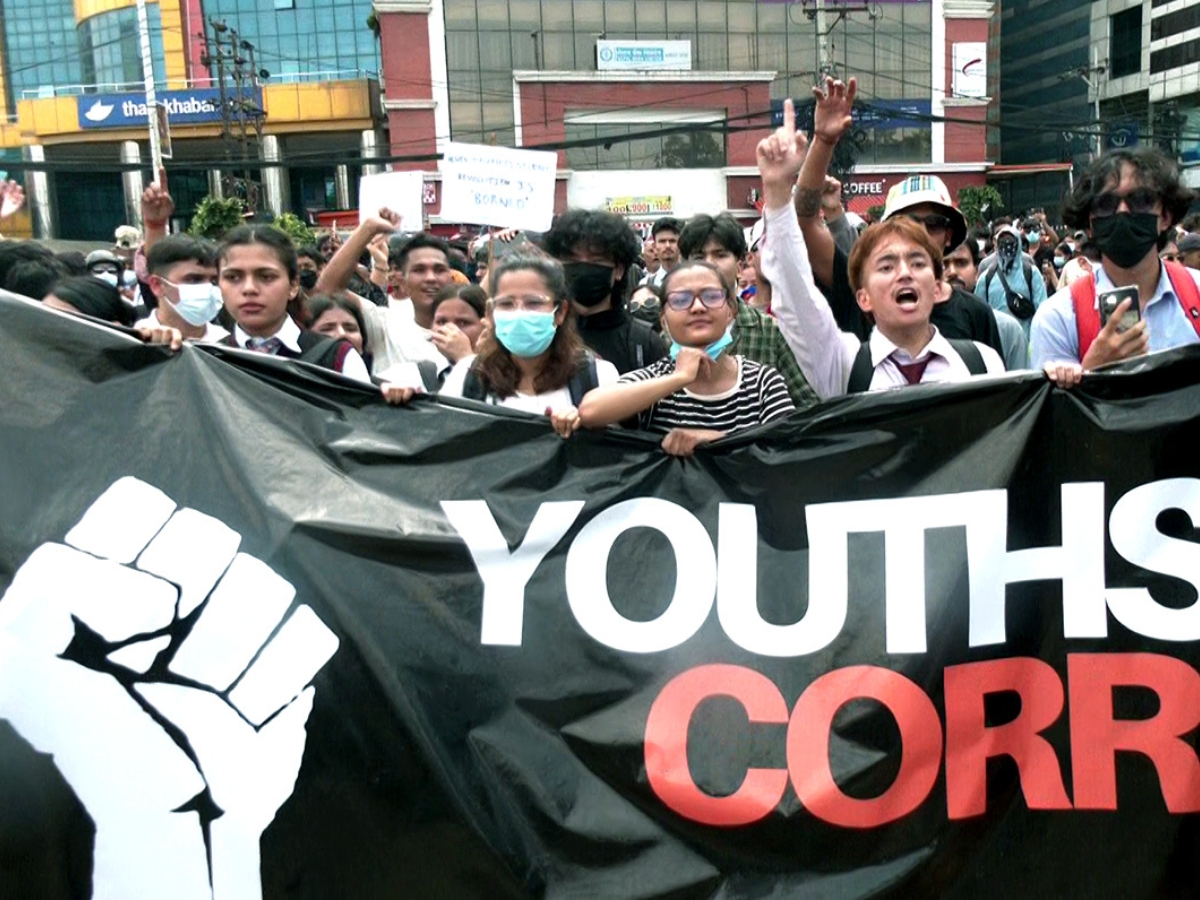GenZ protestors accuse Nepal government of underming democraccy