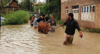 Authorities On High Alert As Jhelum Crosses Flood Mark at Sangam