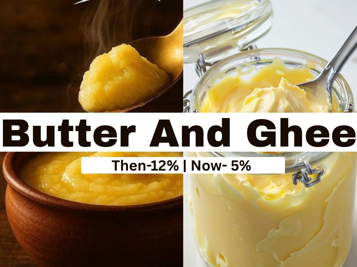 Butter and Ghee, GST