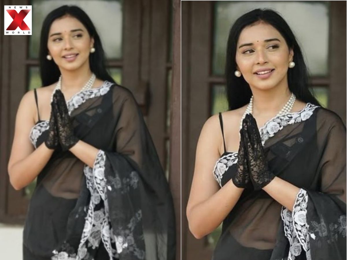 Tanya Mittal In Black, Tanya Mittal's Saree, Blouse And Jewellary For Ideas