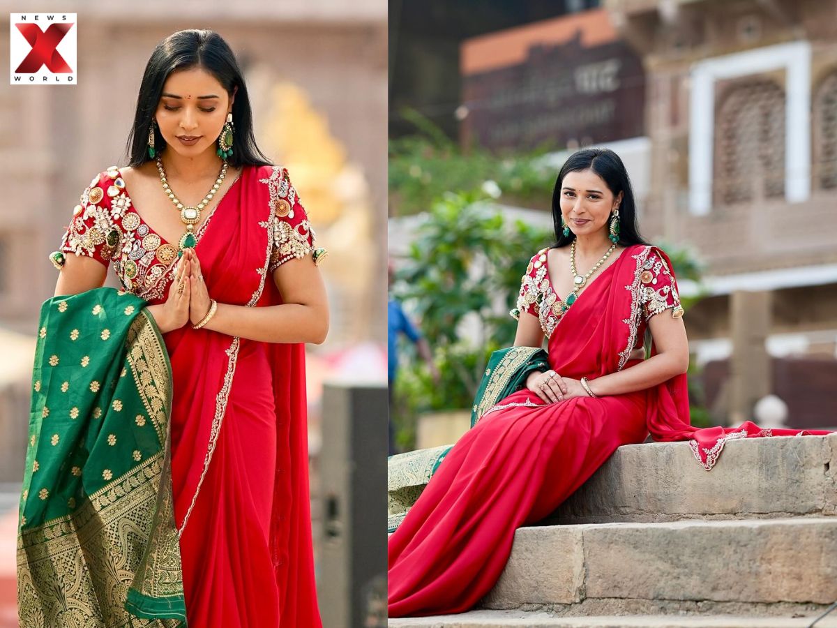 Tanya Mittal's Saree, Blouse And Jewellary For Ideas