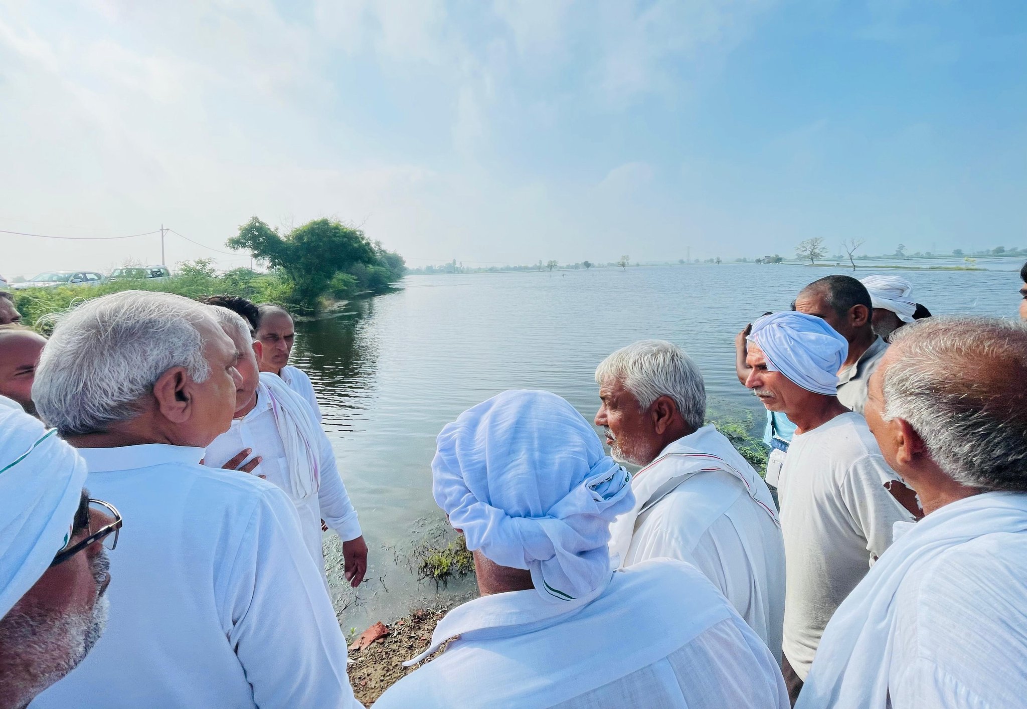 "Farmers' crops destroyed due to waterlogging, govt must ensure relief": Bhupinder Hooda