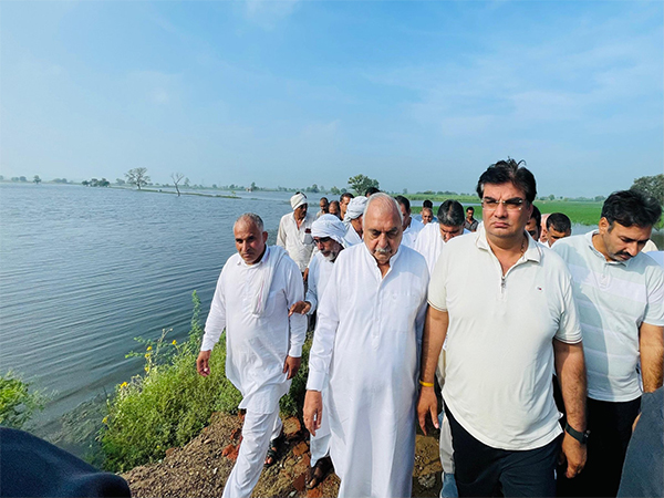 "Farmers' crops destroyed due to waterlogging, govt must ensure relief": Bhupinder Hooda