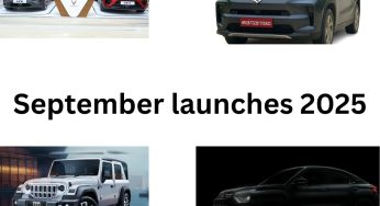 From VinFast VF6 to Maruti Suzuki Escudo : September 2025 Car Launch