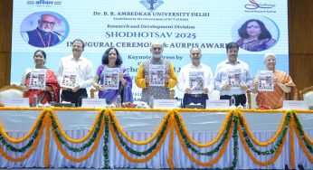 Fifth Shodhotsav 2025 Opens At Ambedkar University With Call To Make India A Knowledge Leader