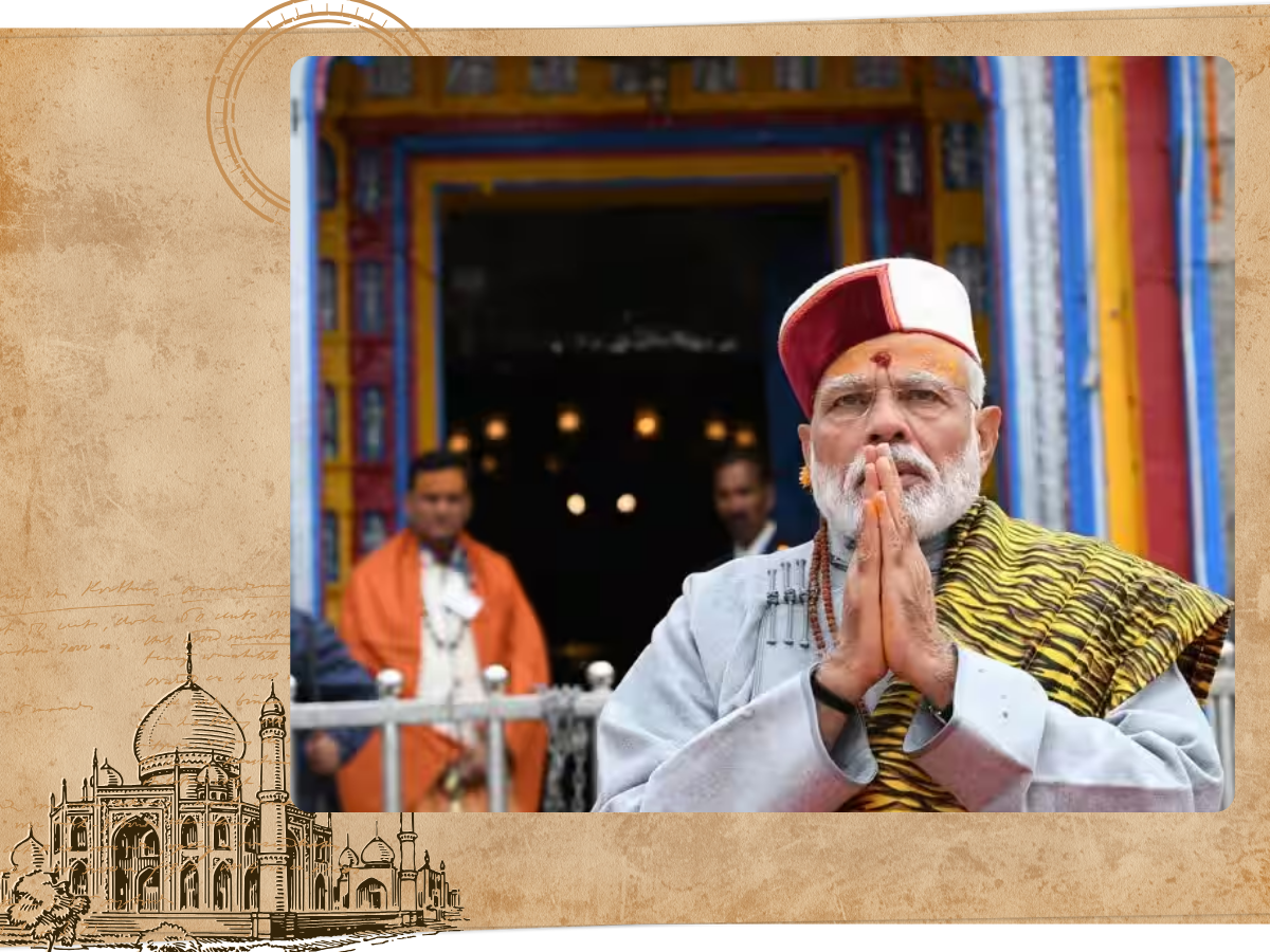 PM Modi Visit to Kedarnath temple