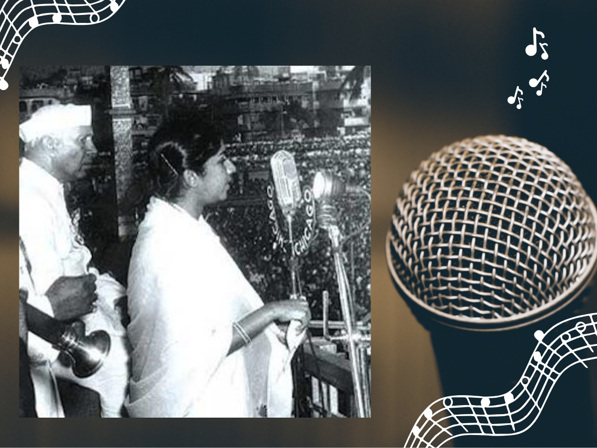 Lata Mangeshkar Sings 'Ae Mere Watan Ke Logon'