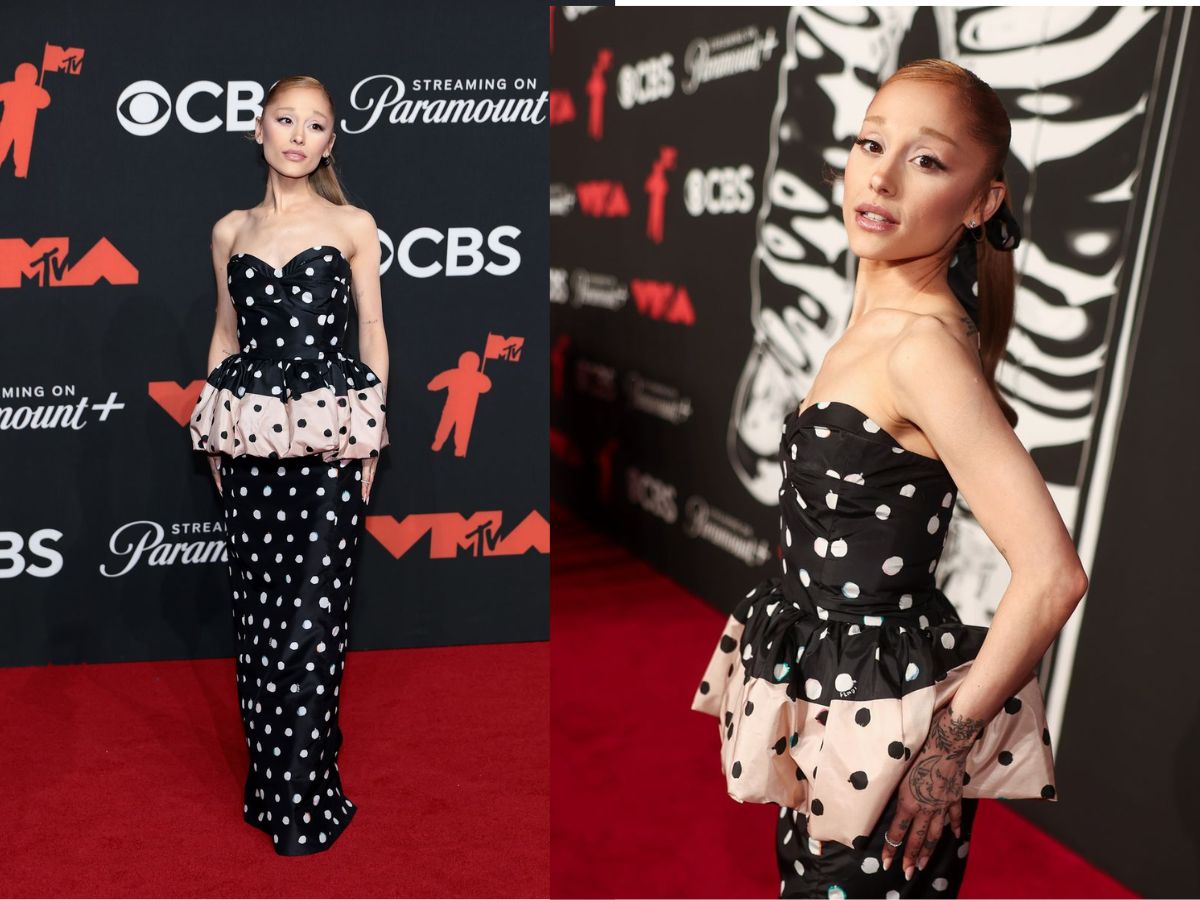 Ariana Grande in Retro Glam