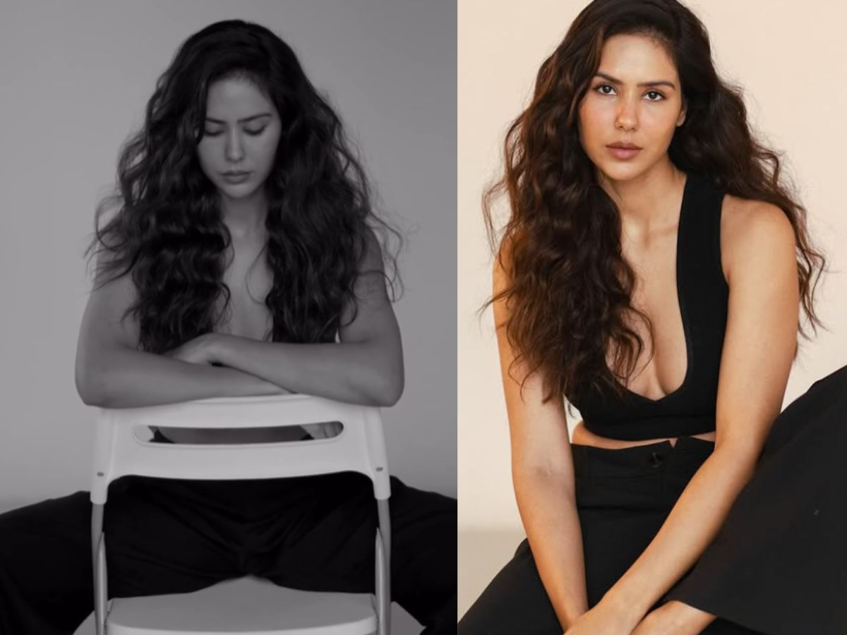 Sonam Bajwa in Black Bralette