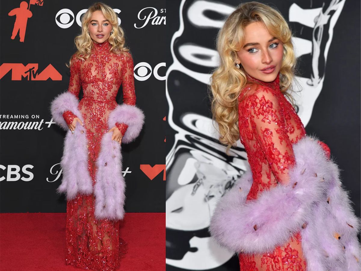 Sabrina Carpenter in Prom Night Twist