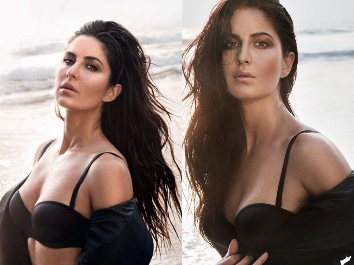 Katrina Kaif in Black Bralette