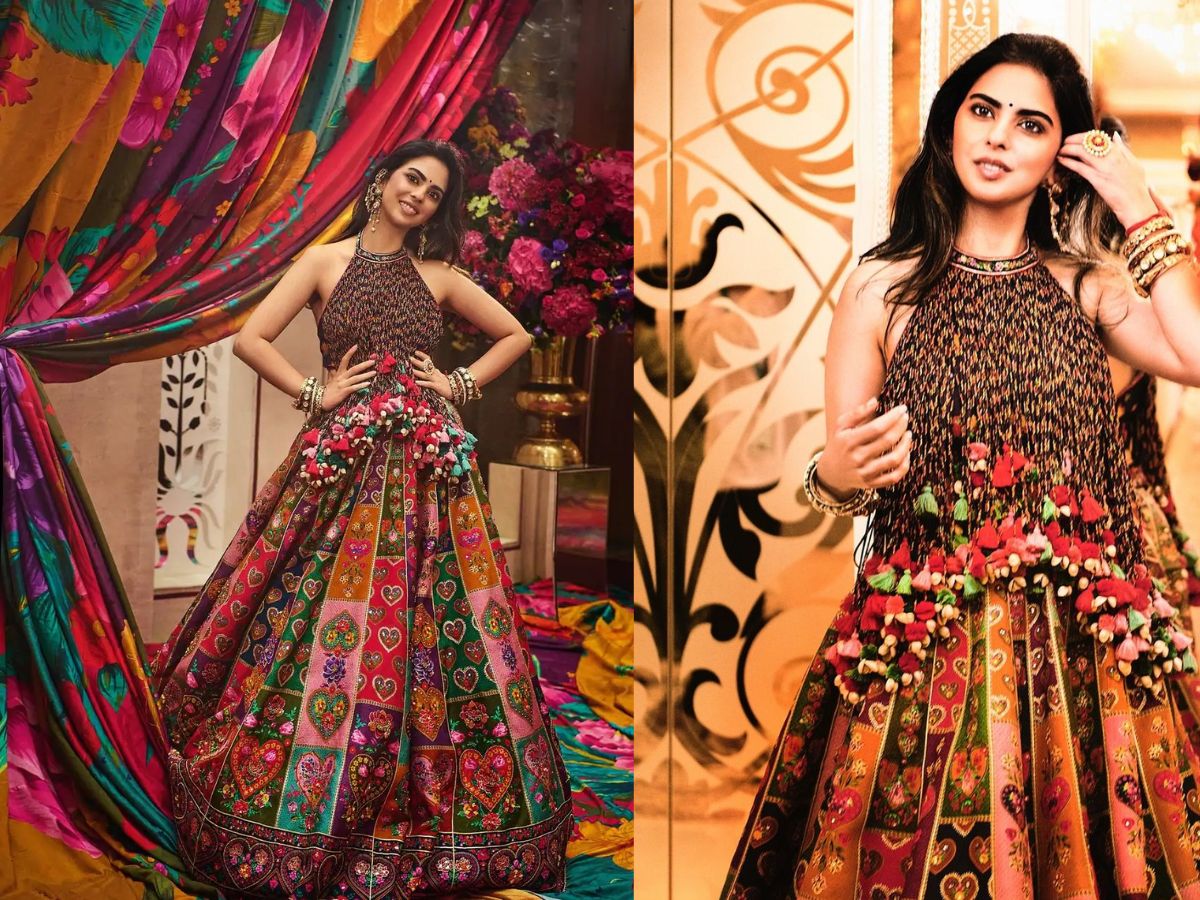 Isha Ambani in Garba Night Outfit