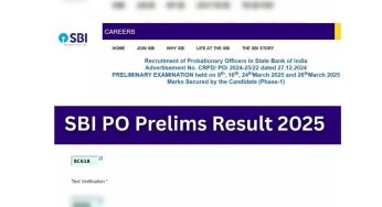 SBI PO Prelims Result 2025 Out at sbi.co.in: How to Download Result Via Direct Link| Check Here