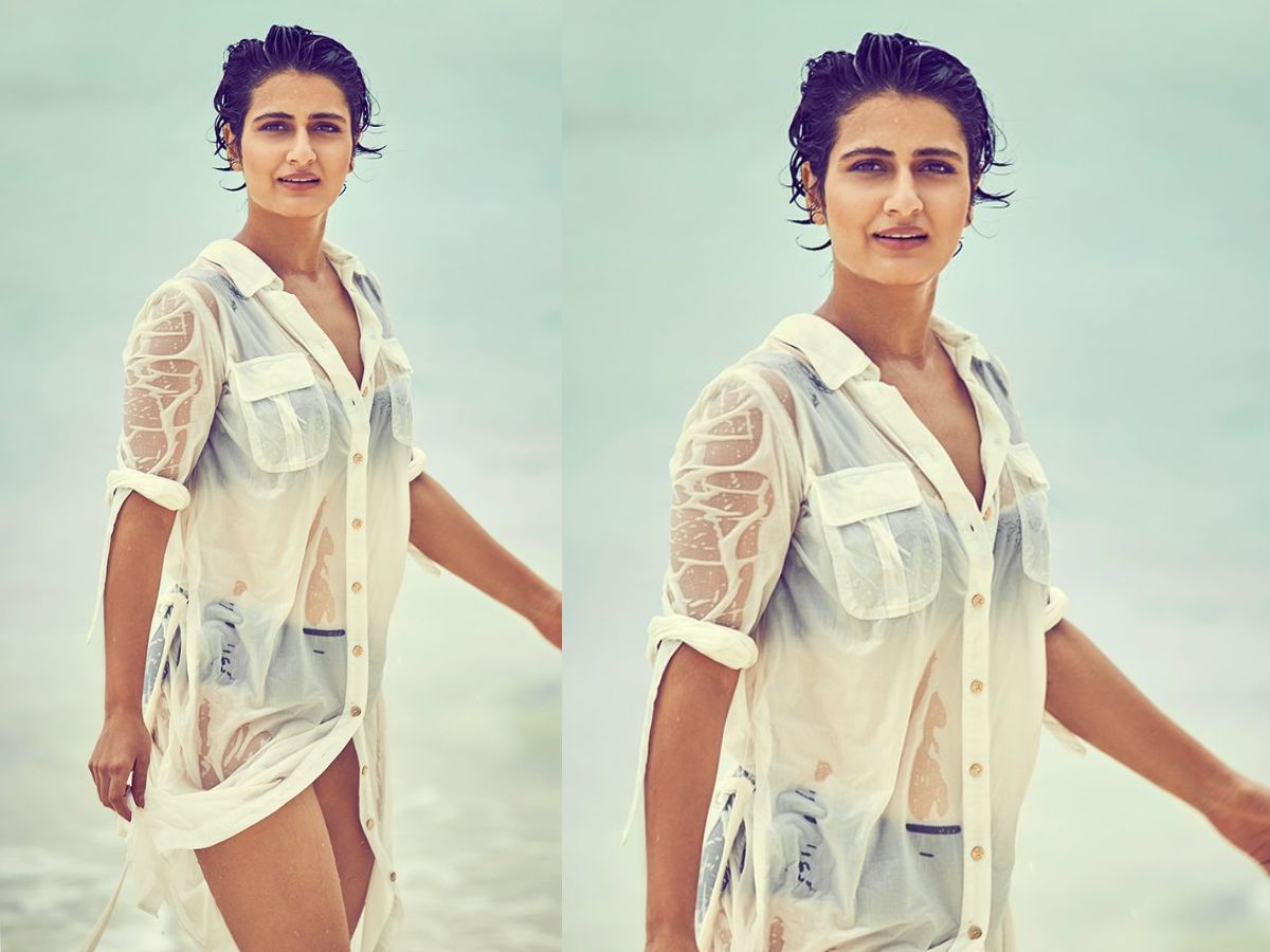Fatima Sana Shaikh in Wet Shirt