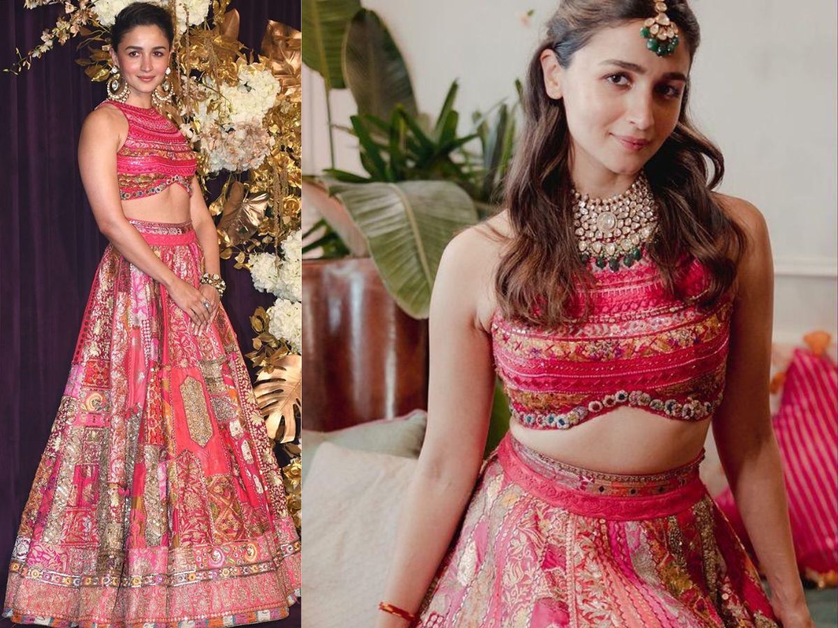 Alia Bhatt Chaniya Choli Idea for Garba Night