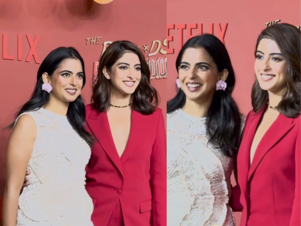 Isha Ambani and Navya Naveli Nanda