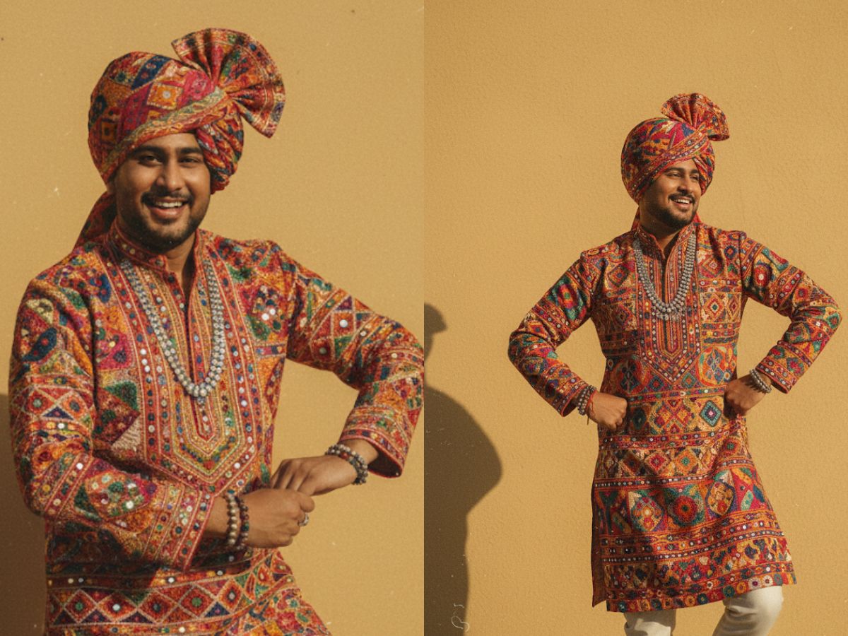 Embroidered Kurta