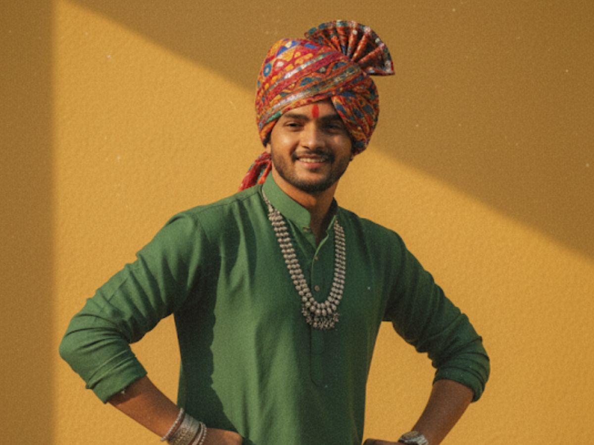 Vibrant Green Kurta Look