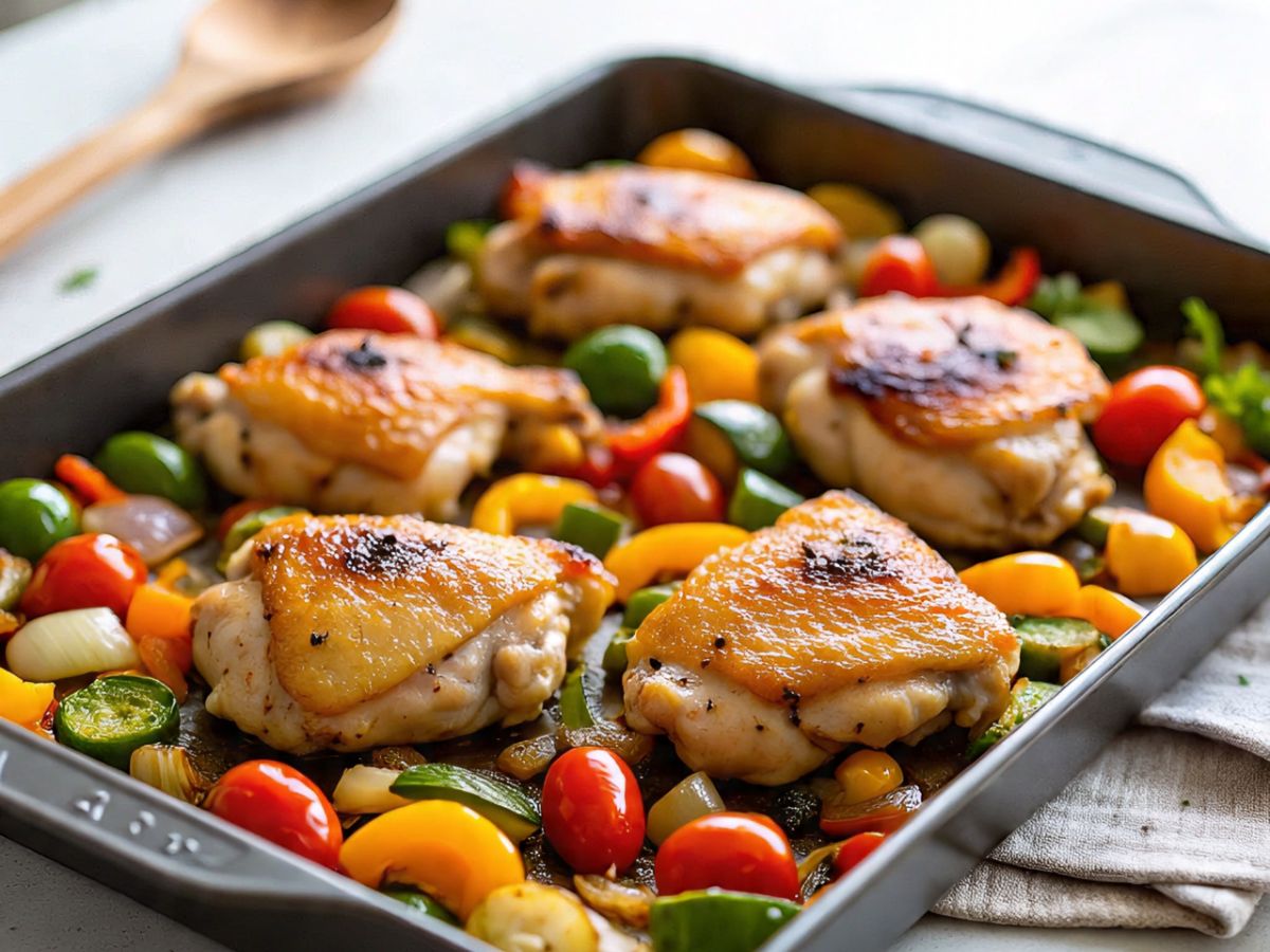 Sheet Pan Chicken and Veggies