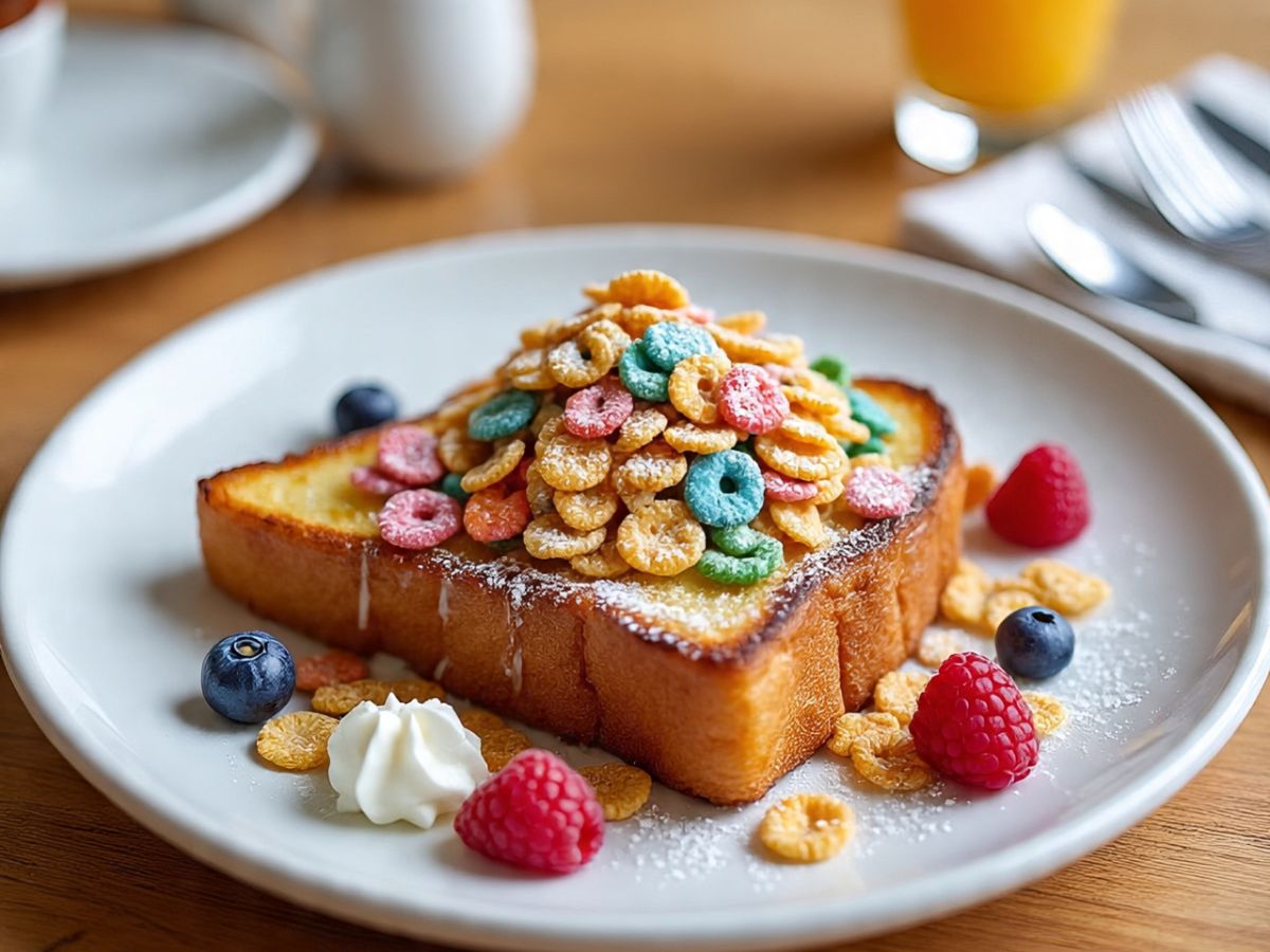 Cereal-Crusted French Toast